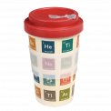 Periodic Table Bamboo Travel Mug And Lid