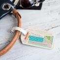 Periodic Table Luggage Tag