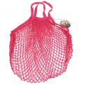 Pink French Style String Shopping Bag