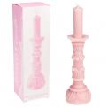 Pink Rococo Candle