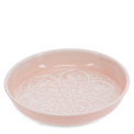 enamel trinket dish in soft pink