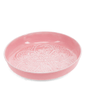 enamel trinket dish in pink