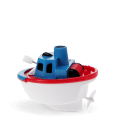 Wind-up bath toy shaped like a boat