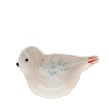 Mini ceramic trinket dish shaped like a bird.
