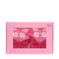  Butterfly clip-on decorations in a pink gift box.   