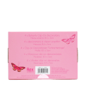 Back of butterfly clip-on decorations box showing with descriptions and barcode.