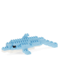 Completed dolphin brick model.