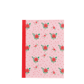  pink notebook in french rose design