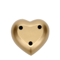 Back of heart shaped trinket dish