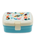 Children’s lunch box with mermaid and sea life illustration.