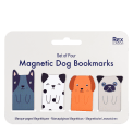 Magnetic Dog Bookmarks (set Of 4)