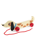 Wooden pull toy - Charlie the Sausage Dog
