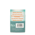 Back of Squishy Stress Poo packaging showing product name in multiple languages and barcode.