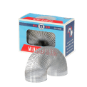 Mini metal spring toy displayed in a curved shape beside blue Wild Bear branded retail packaging.