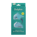 Dolphin Make Your Own 3D Cardboard Model kit in retail box
