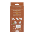 Back of Stegosaurus Make Your Own 3D Cardboard Model kit box with assembly instructions and barcode.