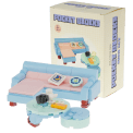 Pocket Blocks sofa set building toy with miniature sofa, coffee table and accessories