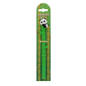 Panda pen with bamboo-shaped green barrel and 3D panda topper on display card.