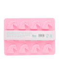 Back view of Unicorn-shaped silicone ice cube tray 