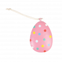 Polka Dot Easter Egg Decoration