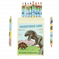 Prehistoric Land Colouring Pencils (set Of 10)