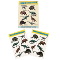 Rex International Dino-Tattoo-Set – 16 Verschiedene Dinosaurier Motive, Temporär, Für Kinder