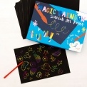 Rex London Space Age Scratch Art – Kratzbilder Mit Weltraum-Motiven