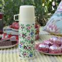 Rambling Rose Flask And Cup