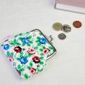 Rambling Rose Oilcloth Purse