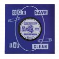 Record "God Save The Clean" Microfibre Cloth