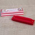 Red Harmonica In Box