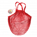 Red Organic Cotton Net Bag