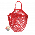 Red Organic Cotton Net Bag