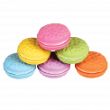 Scented Macaron Erasers (set Of 6)