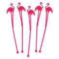 Flamingo Cocktail Stirrers (pack Of 12)