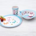 Children'S Cat'S Life Melamine Dinner Set