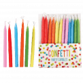 Confetti Party Candles (set Of 12)
