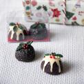 Set Of 2 Christmas Pudding Lip Balms