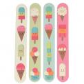 Set Of 4 Ice Cream Nail Files