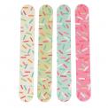 Set Of 4 Ice Cream Nail Files