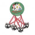 Christmas Wonderland Jingle Bells (set Of 4)