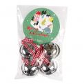 Christmas Wonderland Jingle Bells (set Of 4)