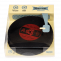 Set Of Six Silicone "Record" Coasters