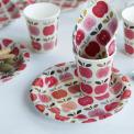 Vintage Apple Paper Cups (set Of 8)