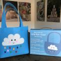 Sew Your Own Happy Cloud Tote Bag