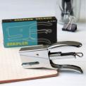 Silver Dog Mini Stapler