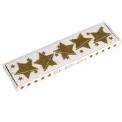 Gold Stars Christmas Garland