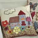 Mini Patchwork Cottage Cushion