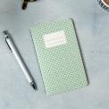 Small Green Abstract Notebook