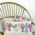 Patchwork Song Birds Cushion